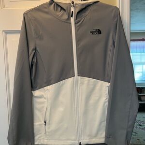The North Face Gray Logo Jacket